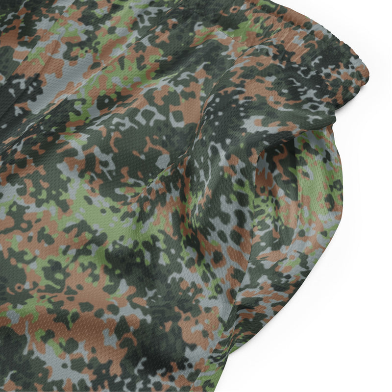 Fractal Mosaic Woodland CAMO Unisex Mesh Shorts