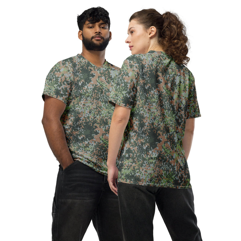 Fractal Mosaic Woodland CAMO Unisex Sports Jersey - 2XS