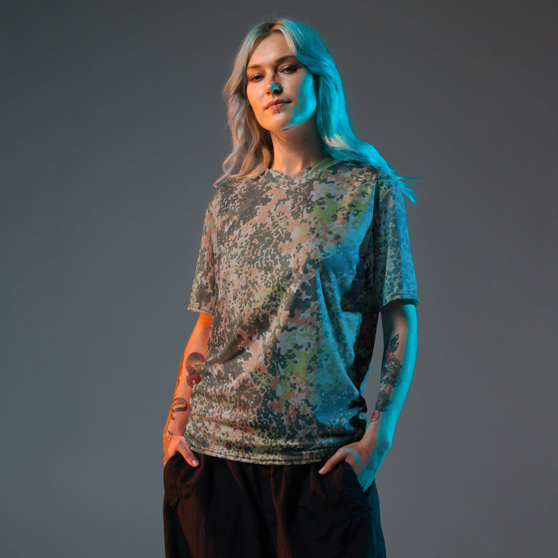 Fractal Mosaic Woodland CAMO Unisex Sports Jersey
