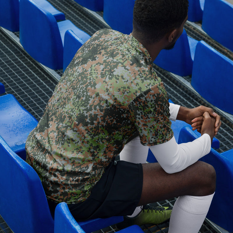 Fractal Mosaic Woodland CAMO Unisex Sports Jersey