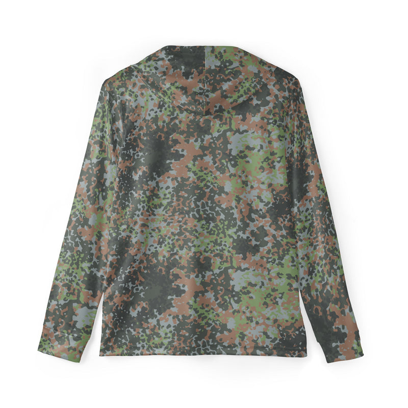 Fractal Mosaic Woodland CAMO Unisex Sports Warmup Hoodie