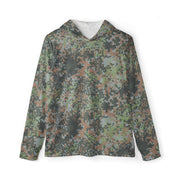 Fractal Mosaic Woodland CAMO Unisex Sports Warmup Hoodie - XS