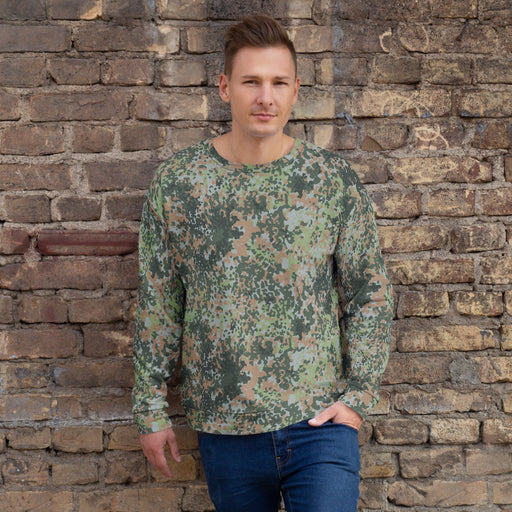 Fractal Mosaic Woodland CAMO Unisex Sweatshirt - XS