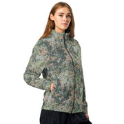 Fractal Mosaic Woodland CAMO Unisex Track Jacket