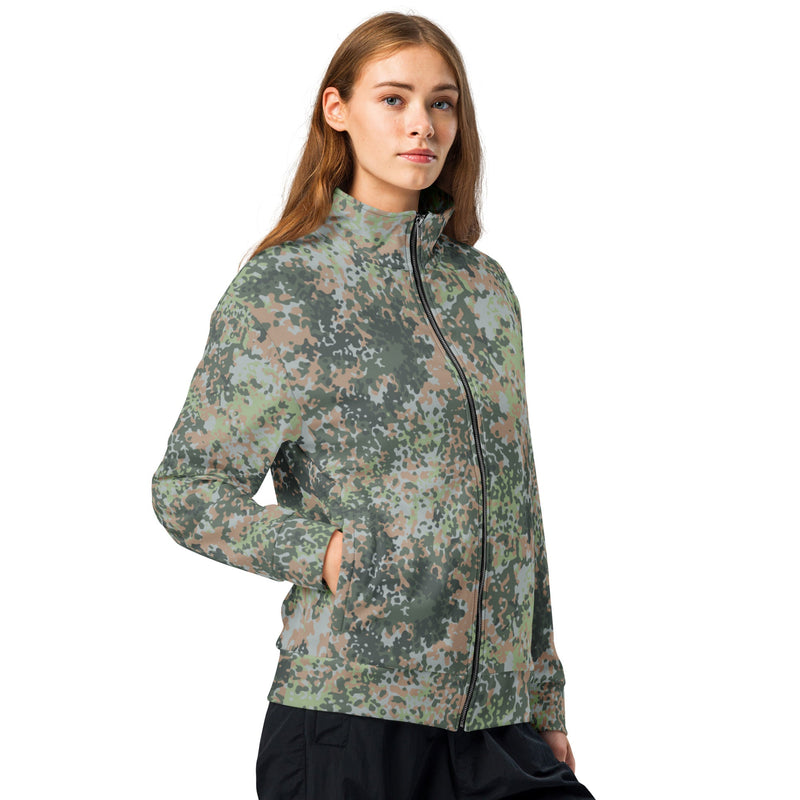 Fractal Mosaic Woodland CAMO Unisex Track Jacket