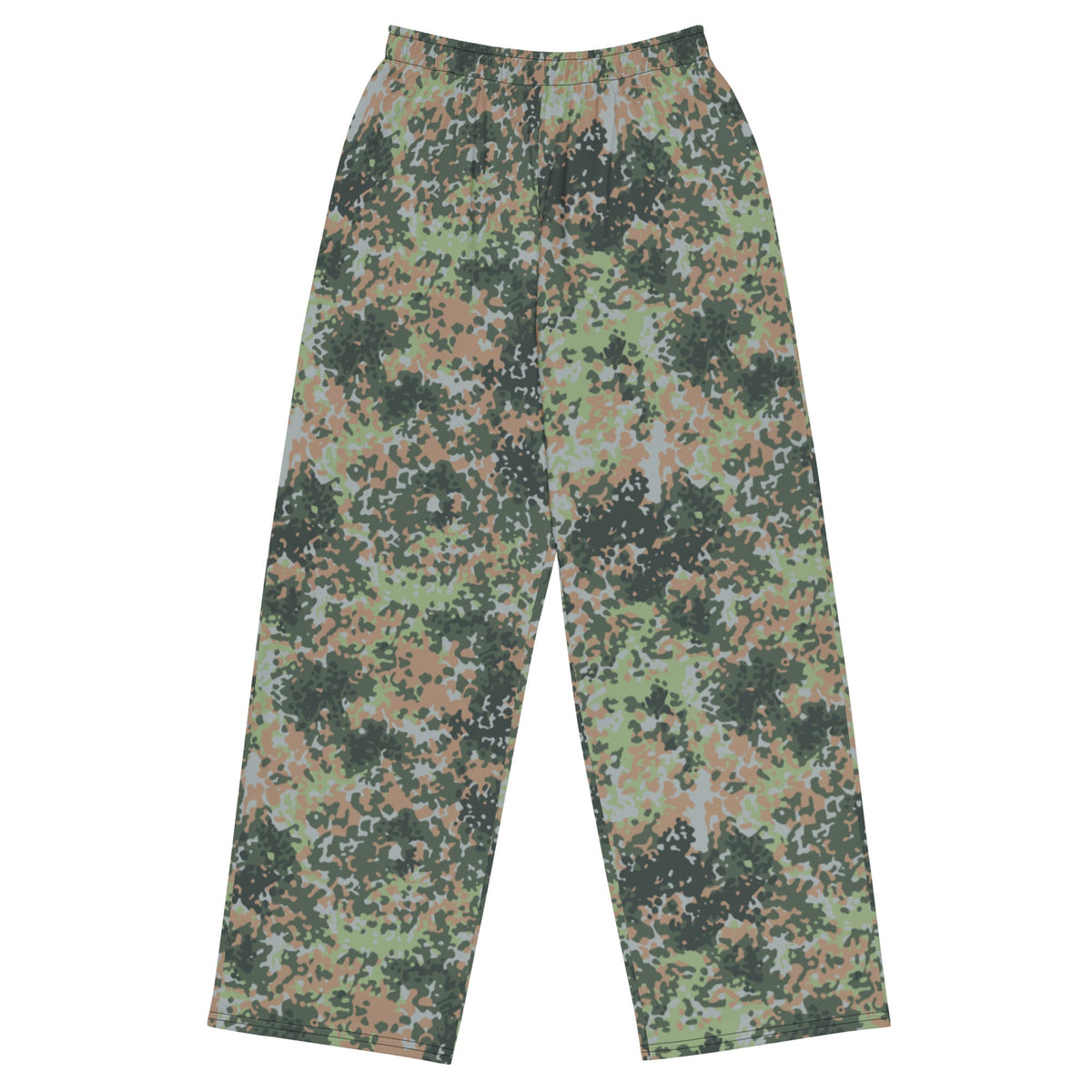 CAMO HQ - Fractal Mosaic Woodland CAMO Unisex Wide-Leg Leisure