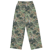 Fractal Mosaic Woodland CAMO Unisex Wide-Leg Leisure Pants - Pant
