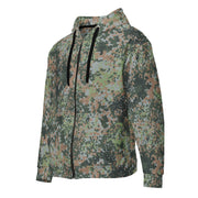 Fractal Mosaic Woodland CAMO Unisex Zip Hoodie
