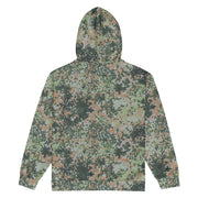Fractal Mosaic Woodland CAMO Unisex Zip Hoodie