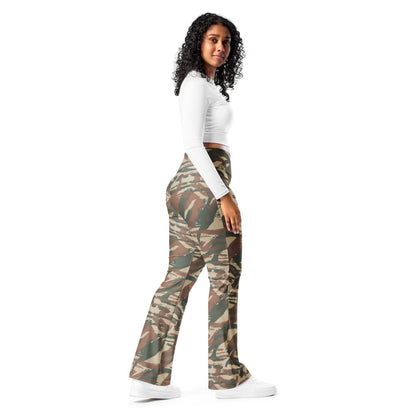 French 47/56 Lizard CAMO Flare leggings - Womens Leggings