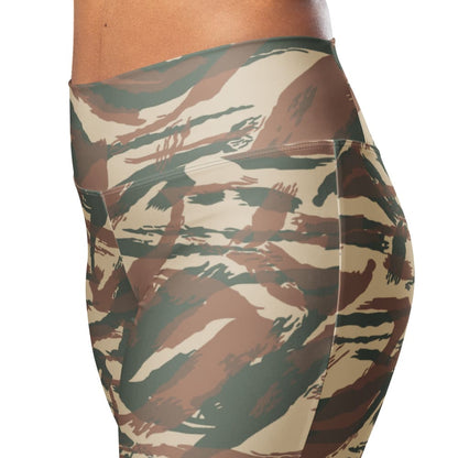 French 47/56 Lizard CAMO Flare leggings - Womens Leggings