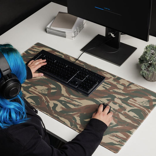 French 47/56 Lizard CAMO Gaming mouse pad - 36″×18″ - Mouse Pad