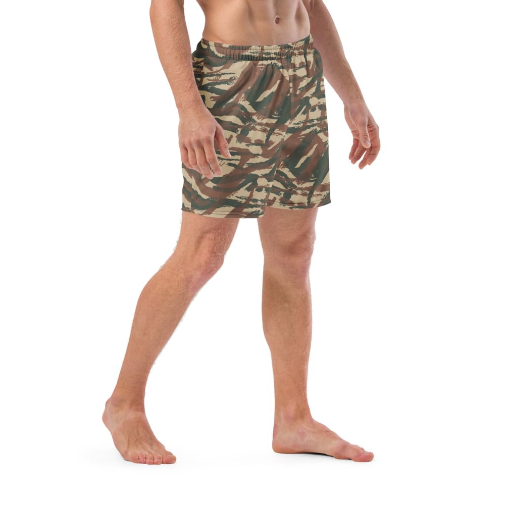 French 47/56 Lizard CAMO Swim Trunks - Mens