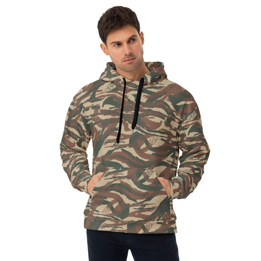 French 47/56 Lizard CAMO Unisex Hoodie - 2XS