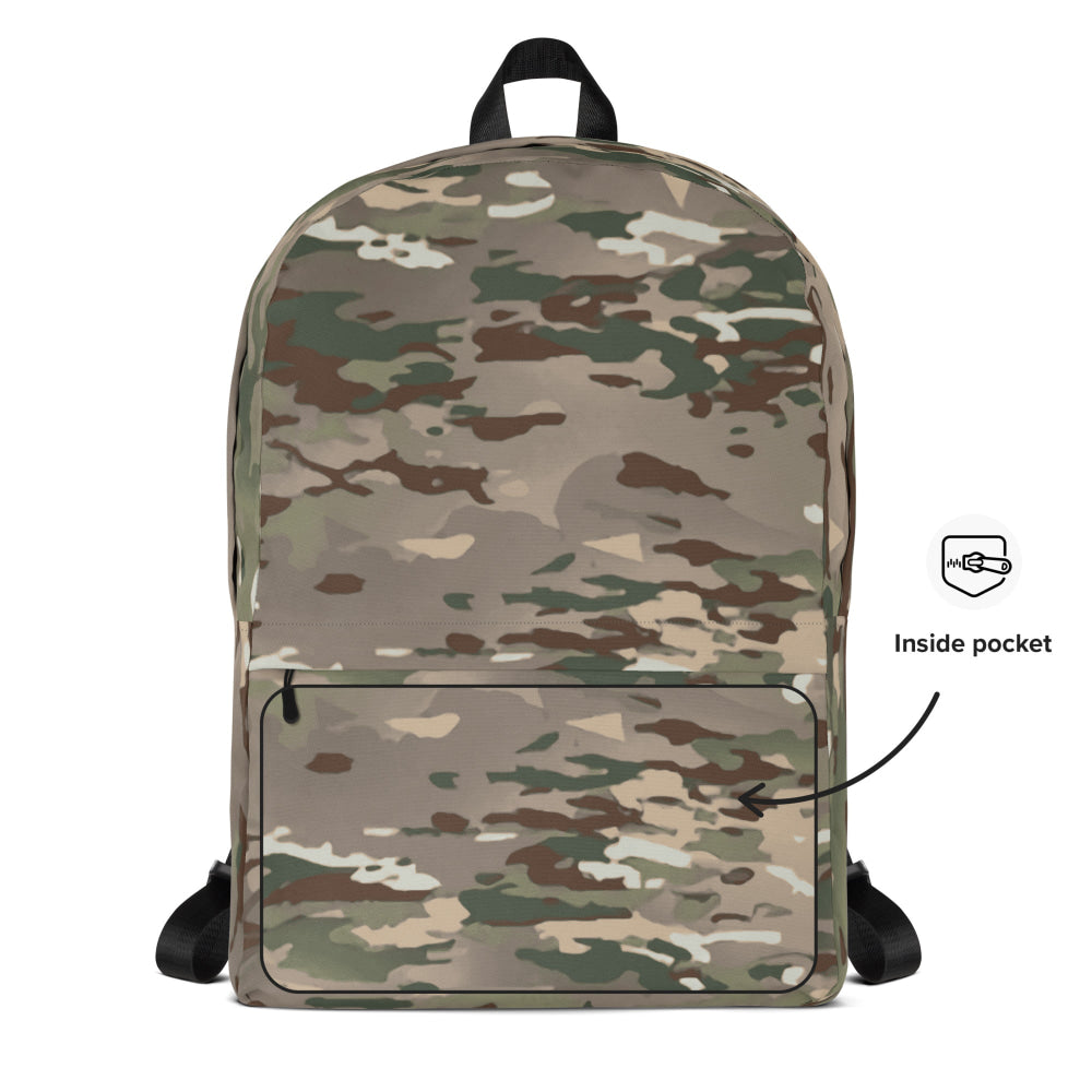 French Bariolage Multi Environnement (BME) CAMO Backpack