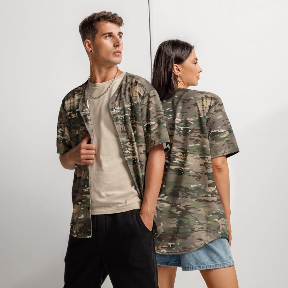 French Bariolage Multi Environnement (BME) CAMO baseball jersey - 2XS - Baseball Jersey