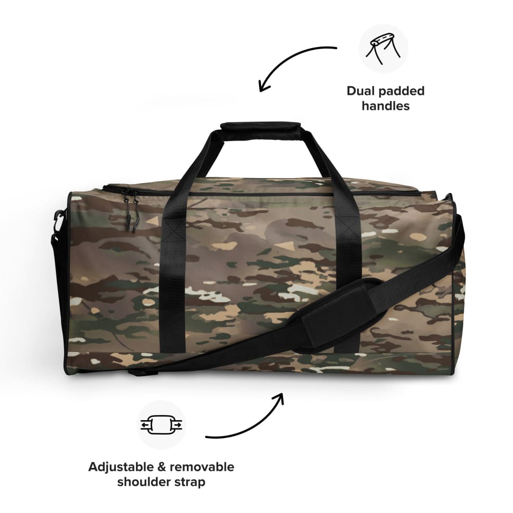 French Bariolage Multi Environnement (BME) CAMO Duffle bag - Bag