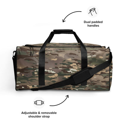 French Bariolage Multi Environnement (BME) CAMO Duffle bag - Bag