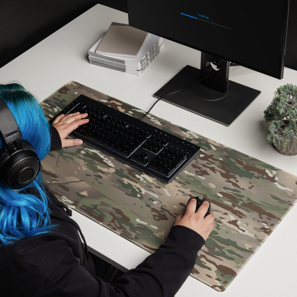 French Bariolage Multi Environnement (BME) CAMO Gaming mouse pad - 36″×18″ - Mouse Pad