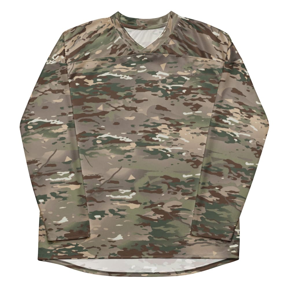 French Bariolage Multi Environnement (BME) CAMO hockey fan jersey - Unisex Hockey Fan Jersey