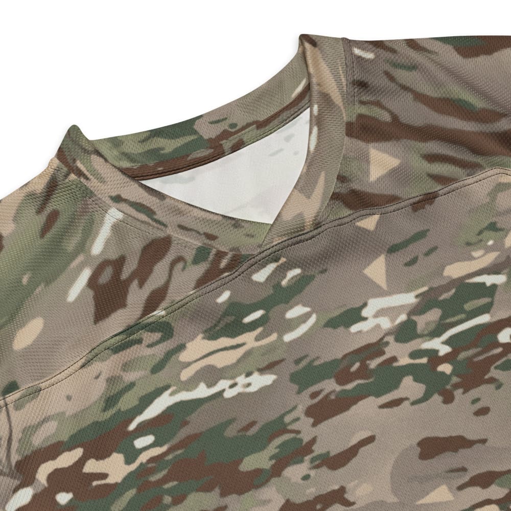 French Bariolage Multi Environnement (BME) CAMO hockey fan jersey - Unisex Hockey Fan Jersey