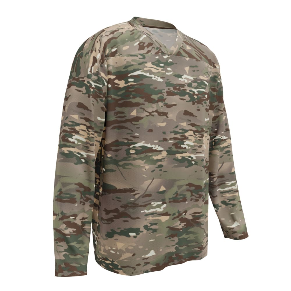 French Bariolage Multi Environnement (BME) CAMO hockey fan jersey - Unisex Hockey Fan Jersey