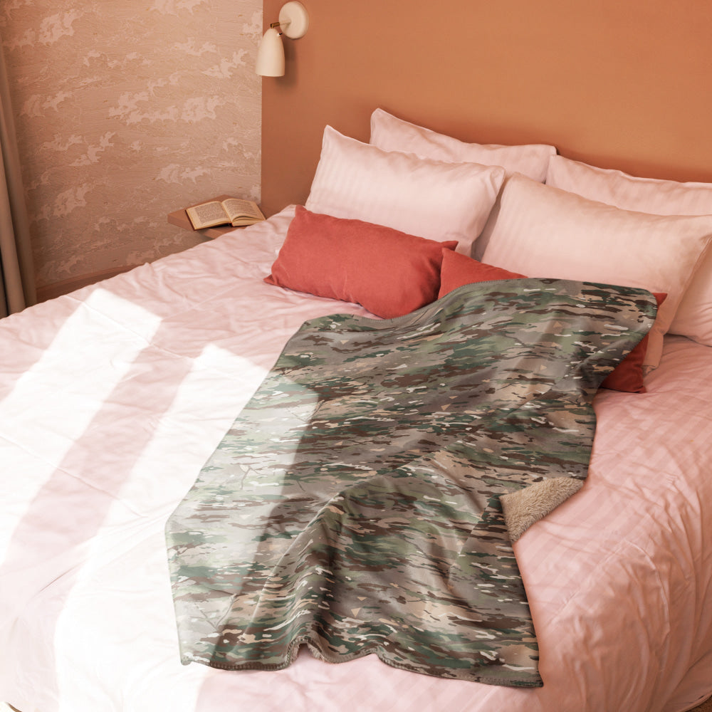 French Bariolage Multi Environnement (BME) CAMO Sherpa blanket - Blanket