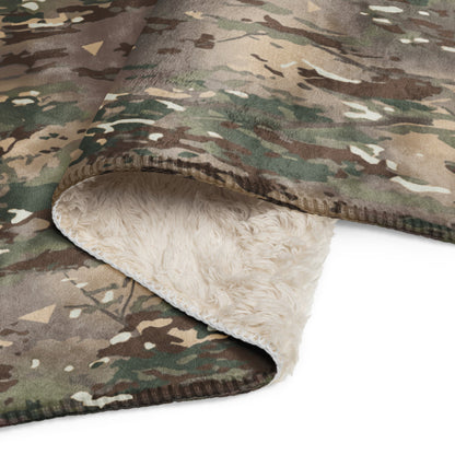 French Bariolage Multi Environnement (BME) CAMO Sherpa blanket - Blanket