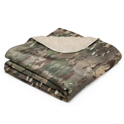 French Bariolage Multi Environnement (BME) CAMO Sherpa blanket - Blanket