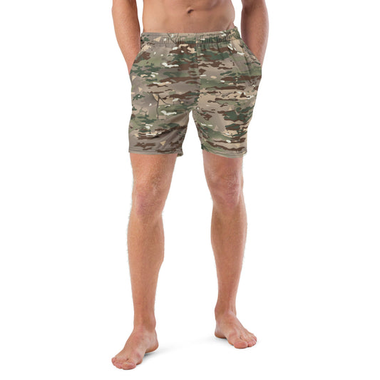 French Bariolage Multi Environnement (BME) CAMO Swim Trunks - 2XS - Mens