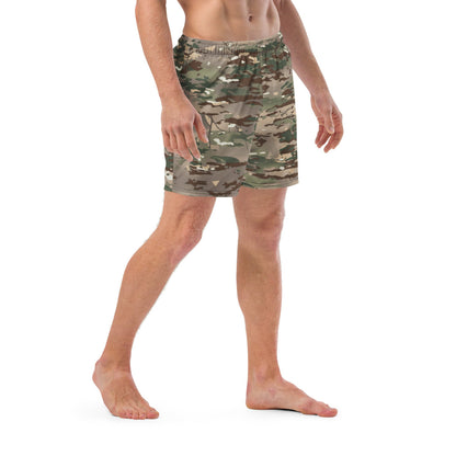 French Bariolage Multi Environnement (BME) CAMO Swim Trunks - Mens