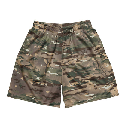 French Bariolage Multi Environnement (BME) CAMO Unisex mesh shorts - 2XS - Mesh Shorts