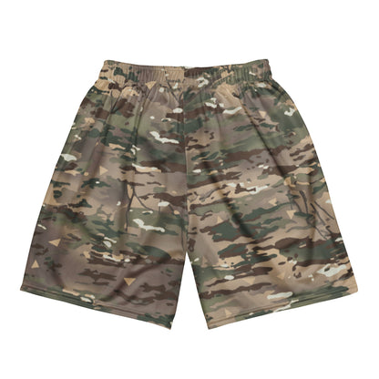 French Bariolage Multi Environnement (BME) CAMO Unisex mesh shorts - Mesh Shorts