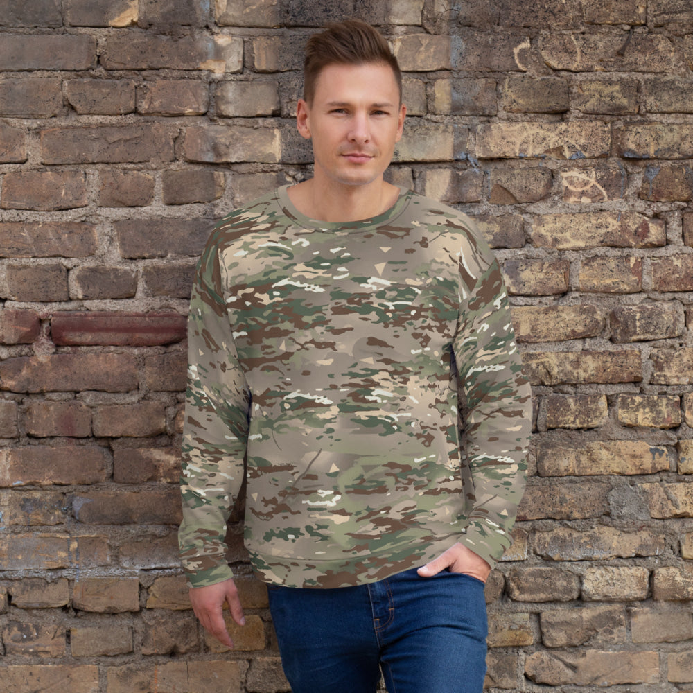 French Bariolage Multi Environnement (BME) CAMO Unisex Sweatshirt - 2XS