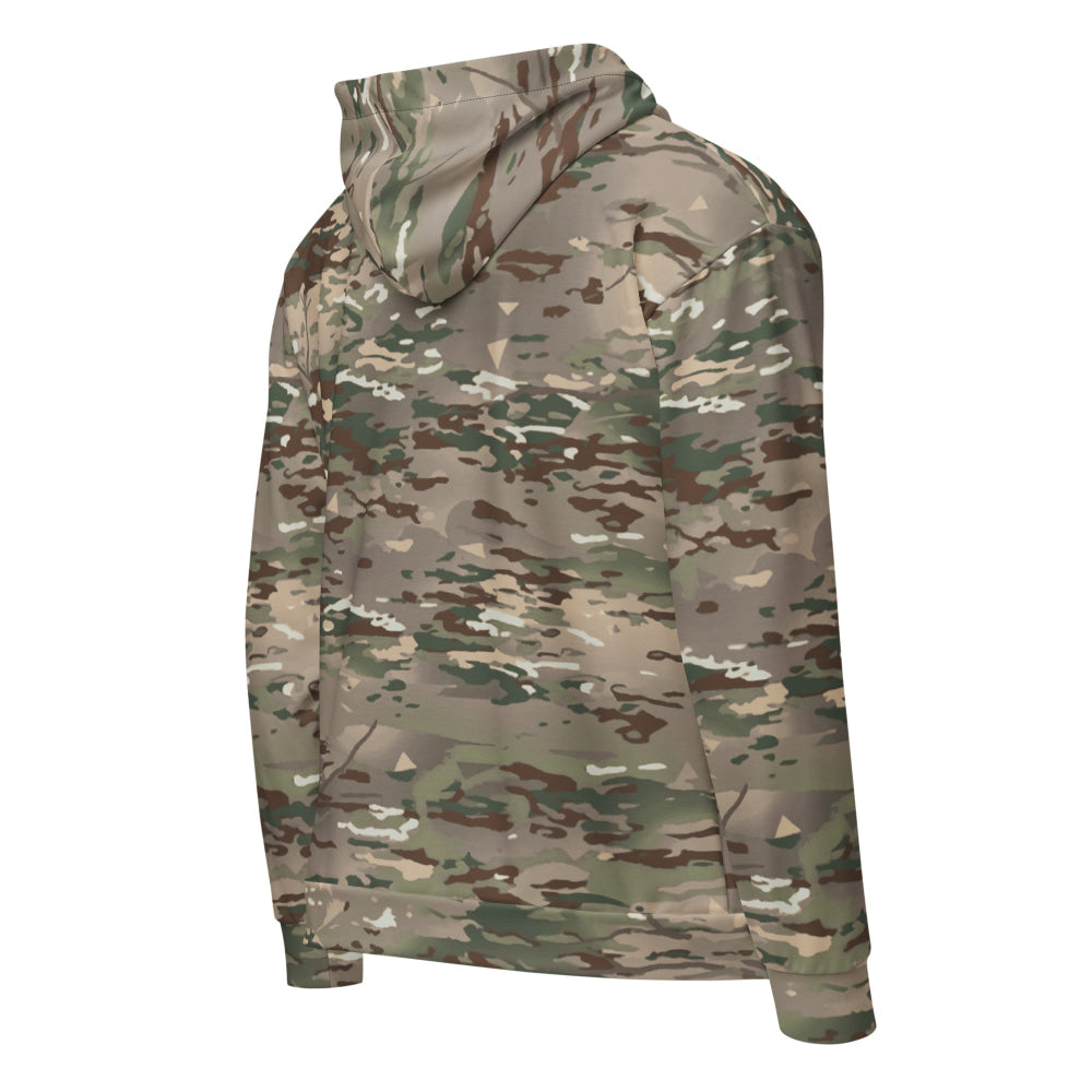 French Bariolage Multi Environnement (BME) CAMO Unisex zip hoodie - Zip Hoodie