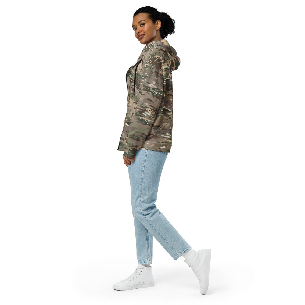 French Bariolage Multi Environnement (BME) CAMO Unisex zip hoodie - Zip Hoodie