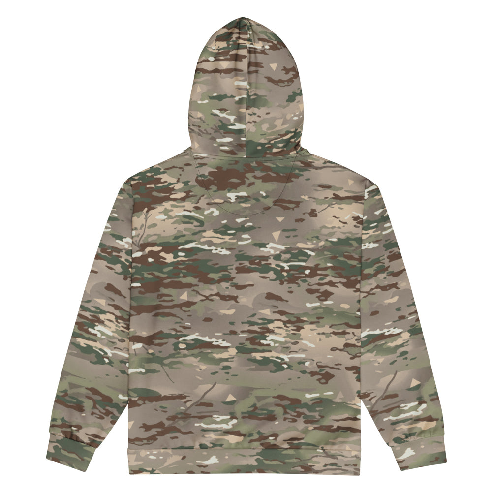 French Bariolage Multi Environnement (BME) CAMO Unisex zip hoodie - Zip Hoodie