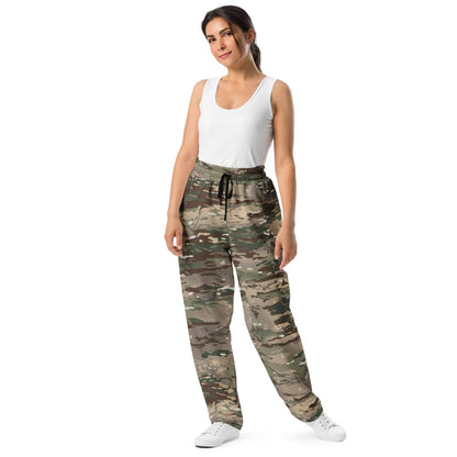 French Bariolage Multi Environnement (BME) CAMO Wide-leg joggers - Unisex Joggers