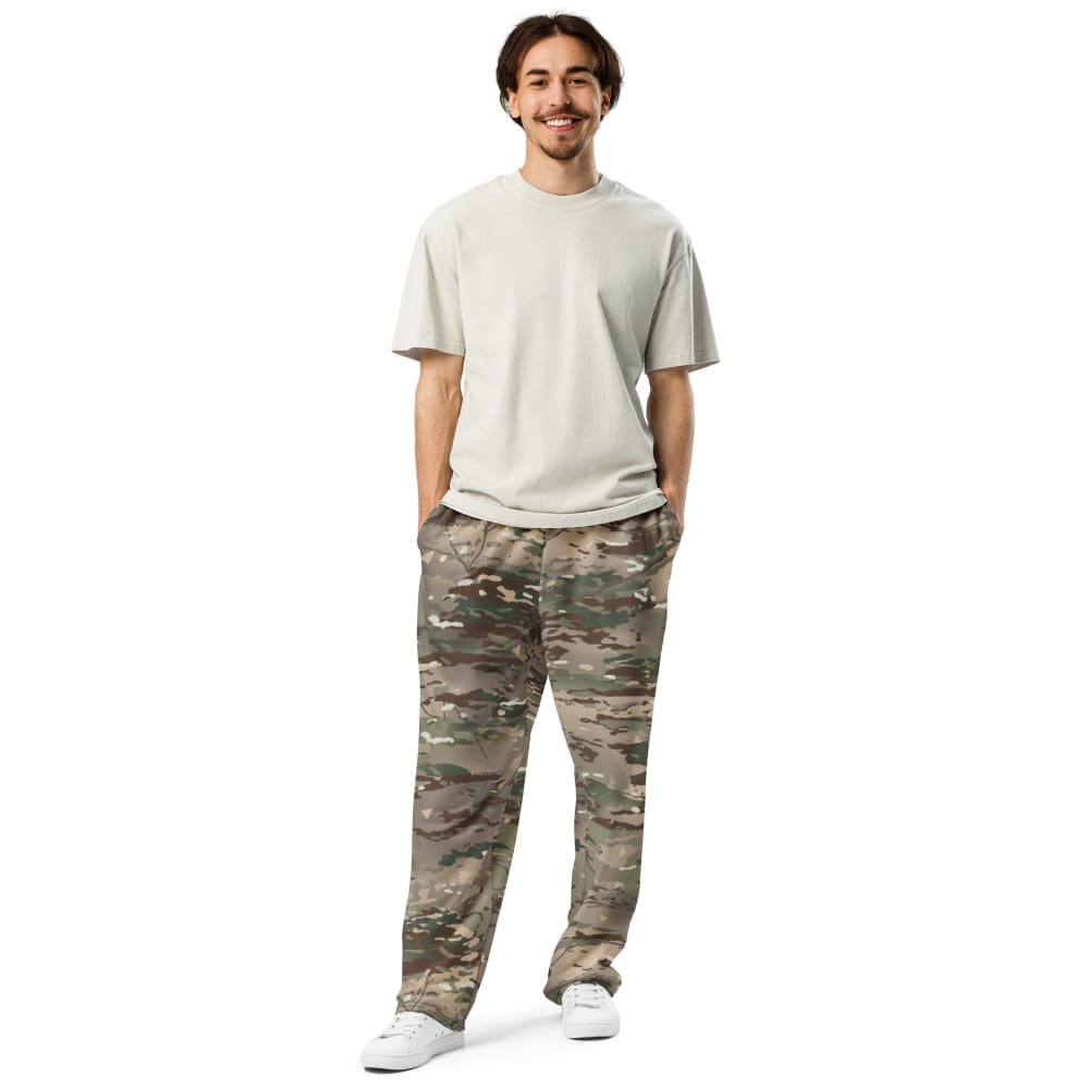 French Bariolage Multi Environnement (BME) CAMO Wide-leg joggers - Unisex Joggers