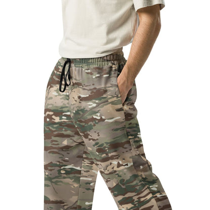 French Bariolage Multi Environnement (BME) CAMO Wide-leg joggers - Unisex Joggers