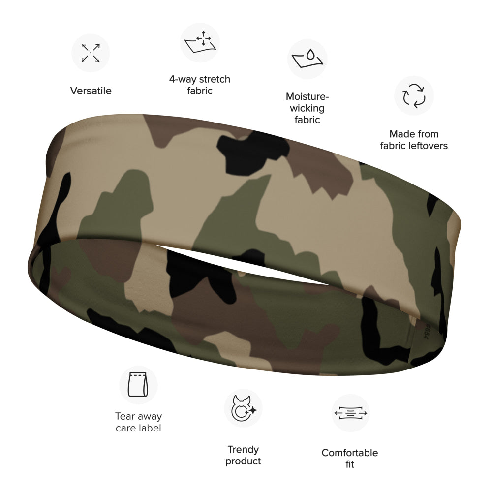 French Camouflage Centre-Europe (CCE) CAMO Headband - M