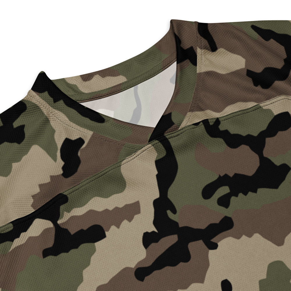 French Camouflage Centre-Europe (CCE) CAMO hockey fan jersey - Unisex Hockey Fan Jersey