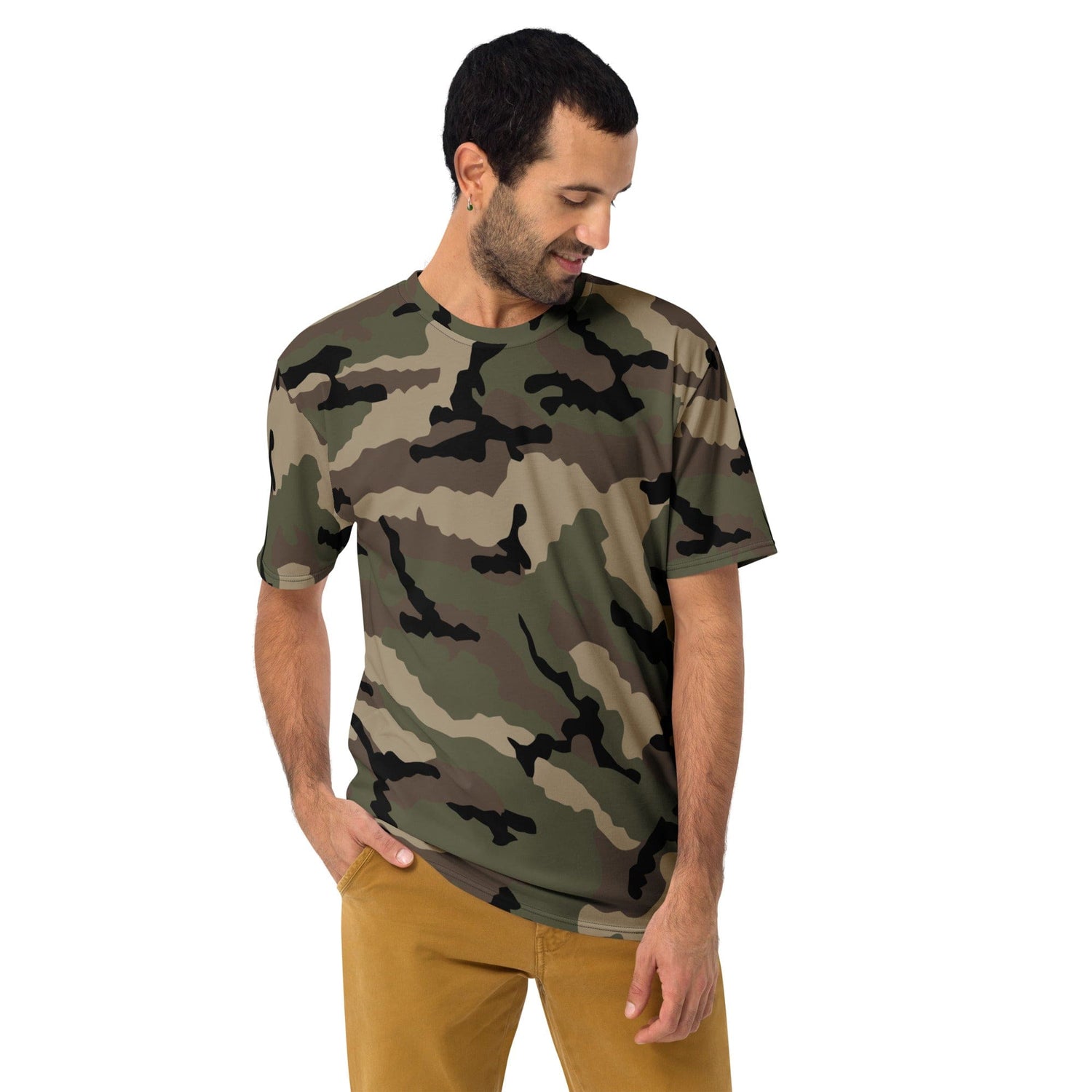 French Camouflage Centre-Europe (CCE) CAMO Men’s t-shirt - Mens T-Shirts