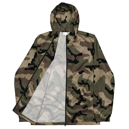 French Camouflage Centre-Europe (CCE) CAMO Men’s windbreaker - Mens Windbreaker