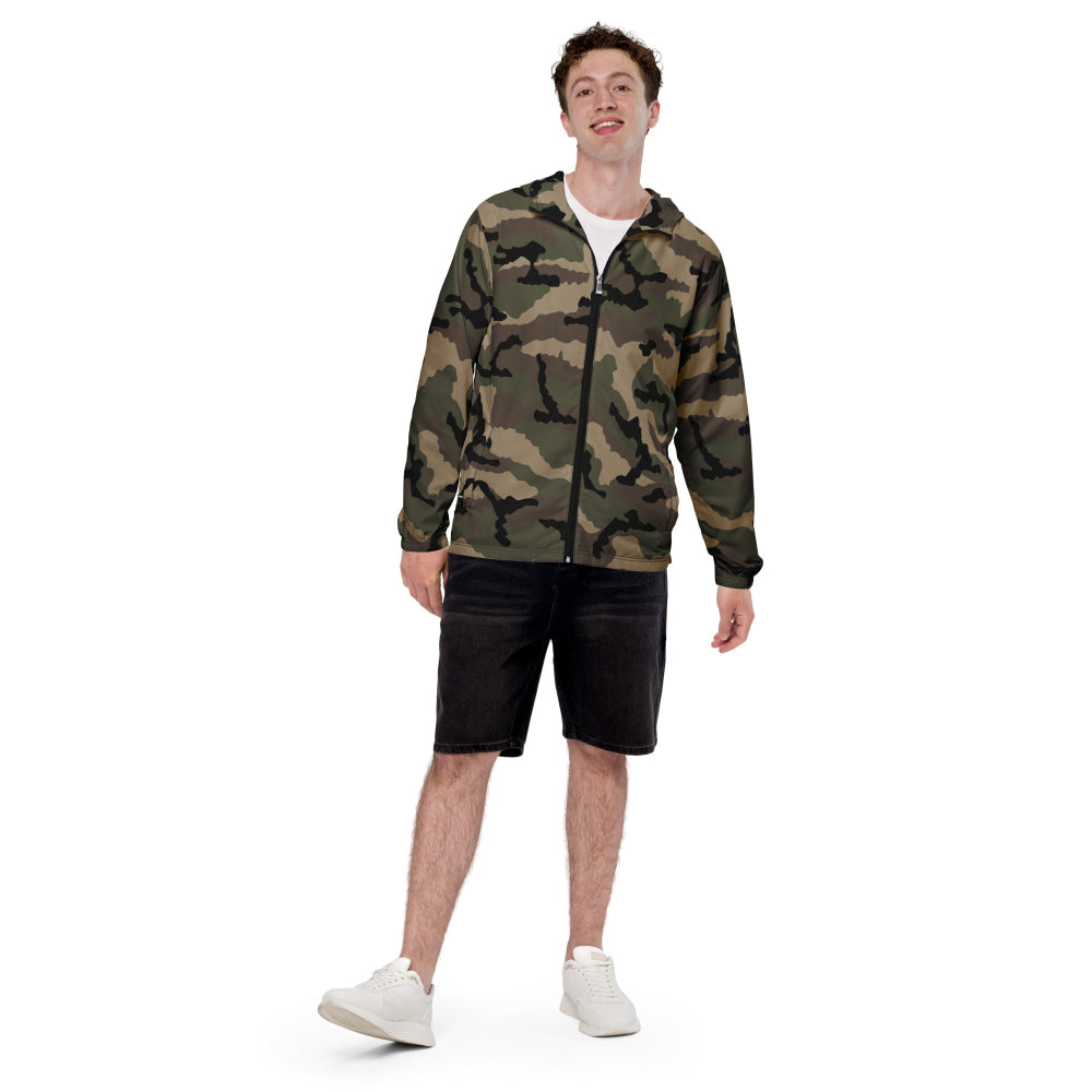 French Camouflage Centre-Europe (CCE) CAMO Men’s windbreaker - Mens Windbreaker