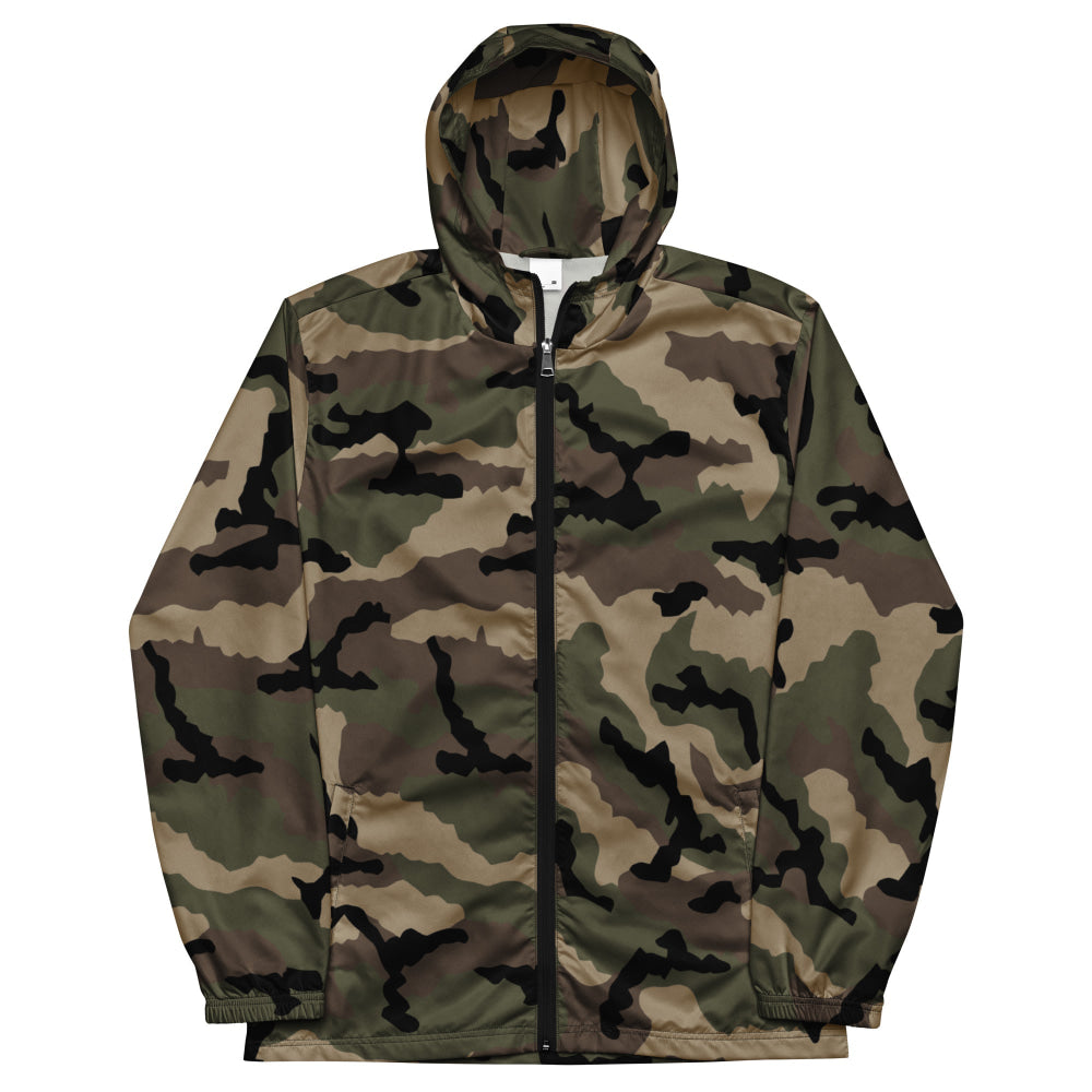 French Camouflage Centre-Europe (CCE) CAMO Men’s windbreaker - Mens Windbreaker