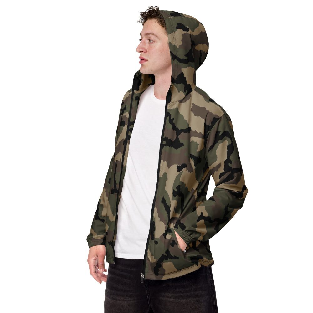 French Camouflage Centre-Europe (CCE) CAMO Men’s windbreaker - XS - Mens Windbreaker