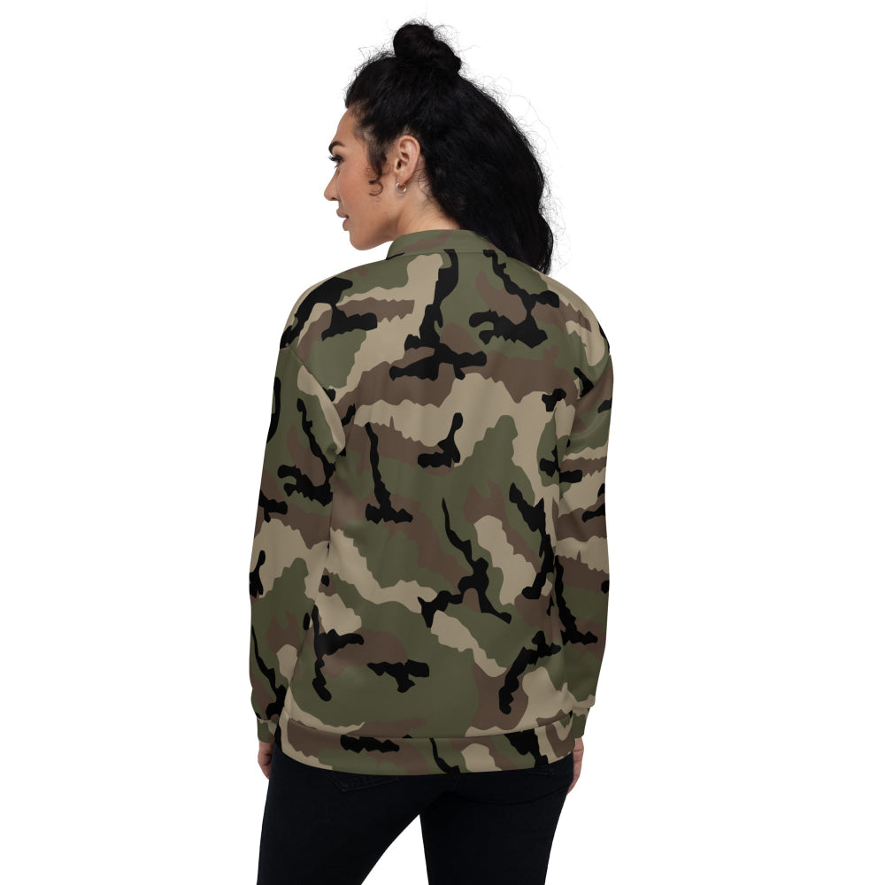 French Camouflage Centre-Europe (CCE) CAMO Unisex Bomber Jacket