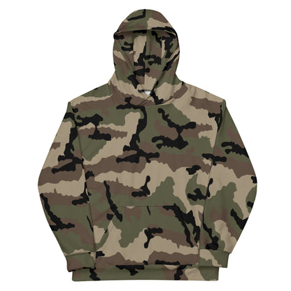 French Camouflage Centre-Europe (CCE) CAMO Unisex Hoodie