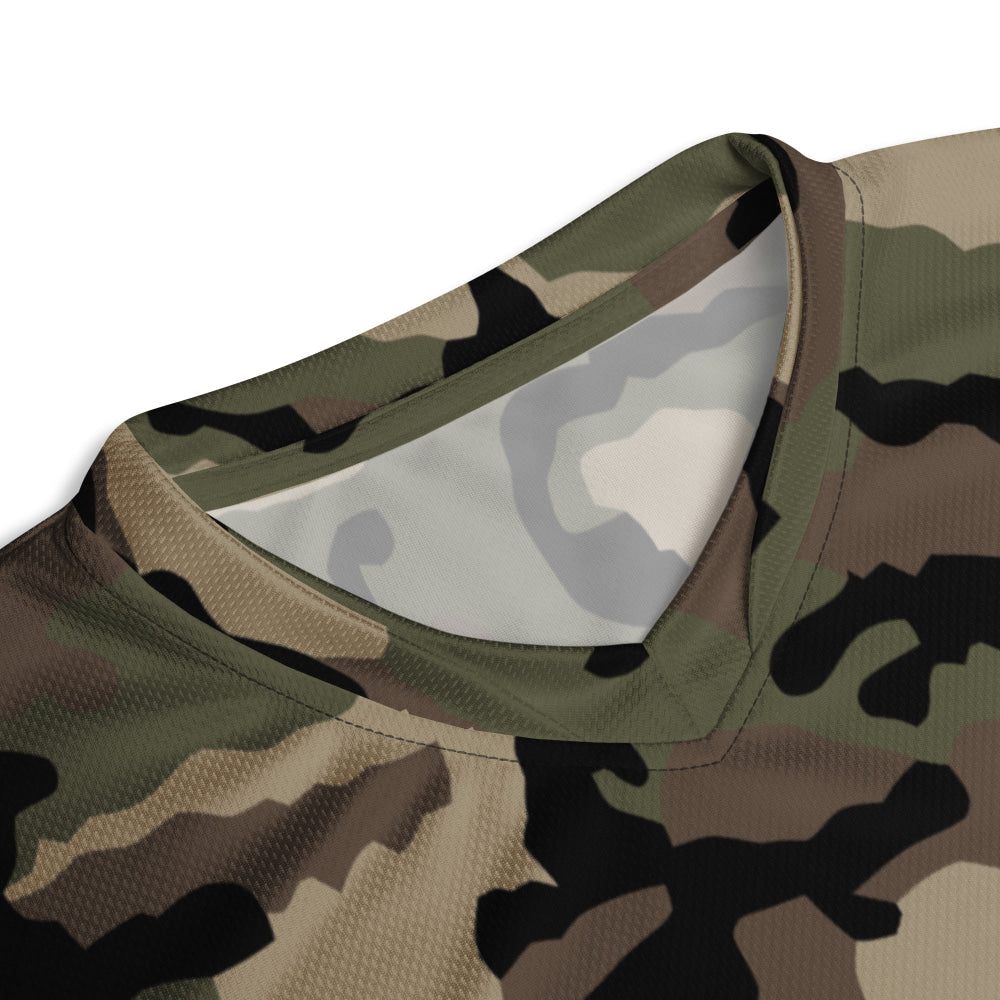 French Camouflage Centre-Europe (CCE) CAMO unisex sports jersey - Unisex Sports Jersey